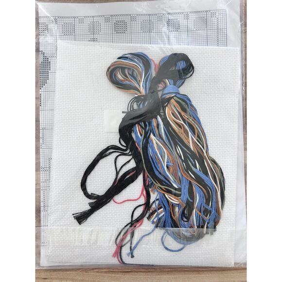 Sharing Happiness Friendship Cats Herrschners Cross Stitch‎ Kit New Made In USA - Picture 2 of 2